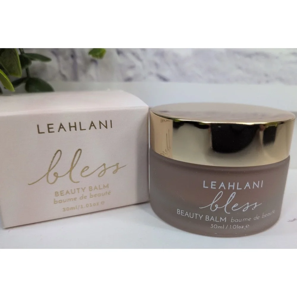 BNIB LOT 2!😍Leahlani Bless Beauty Balm 1oz & Aqua Retinoid Renewing Serum .13oz